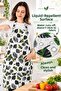Dirt-Free and Liquid-Proof Kitchen Apron with Adjustable Straps and Double Pockets, Duck Panama Fabric 60X80Cm - 2