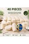 Internatural Coconut Sponge Herbal Bath Soap 40 Pack (40 X 120 g)