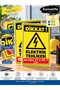 Electrical Hazard High Voltage Warning Sign A4 125 Micron Laminated – 3 Pieces - 2