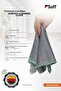 Wandelröschen Microfiber Professional Wide Glass and Surface Cleaning Cloth 70X50 cm Green - 3