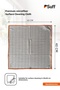 Wandelröschen Microfiber Surface Cleaning Cloth Anti-Water Stain Shower Cabin Glass Cleaning Cloth 40X40 cm Orange - 6