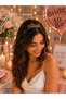 Bride to Be Gold Metal Crown – Diamond Detailed Bachelorette Bride Crown Bridal Shower Party Accessory