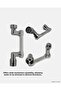Spt-Gld Rotatable Faucet Head – for Sink Cleaning and Hand-Washing (155450) Maximum Convenience