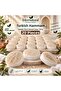 Internatural Turkish Bath Pumpkin Fiber Herbal Soap 20 Pack (20 X 110 g)