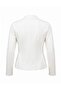 Ekru Kalın Çin Düğme Detaylı Fitted Dik Yaka Bele Oturan Örme Sweatshirt TWOAW27SW00016 - 9