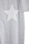 Gri Melanj Fitted/Vücuda Oturan V Yaka 2'li Bluz TWOAW27BZ00339 - 5