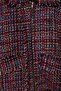 Fuchsia Zippered Tweed Jacket Twoaw27Ce00054 - 3