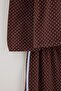 Brown Polka Dot Patterned Shirt Knitted Large Size Pajamas Set Tbbaw27Ai00044 - 2
