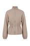 Taş Soft/Yumuşak Dokunuşlu Relaxed Fermuarlı Beli Lastikli Örme Hırka/Sweatshirt TWOAW27SW00057 - 5