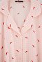 Pink Pepper Patterned Checkered Large Size Woven Pajama Set Tbbaw27Ai00048 - 5