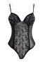 Black Satin Plain Babydoll Thmaw27Ll00022 - 3
