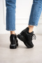 Dnr-429 Lace-Up Glitter Hidden Heel Sports - 4