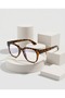 Toms Leopard Pattern Unisex Cornered Large Lightweight Blue Light Protection Optical Compatible Glasses - 2