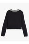 Buttoned V-Neck Long Sleeve Women's Knitwear Cardigan - 4