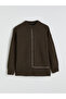 Esvab • Modern & Distinctive Zero Roba Collar Loose Fit Women's Knitwear Sweater - 6
