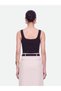 Bisiklet Yaka Crop Top - 3