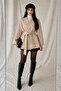 Tie-Detail Relaxed Fit Cashmere Cardigan/Jacket