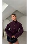 Lined Short Jacket with Collar Detail - 6