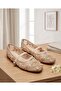 Mathilde Lace Li Mesh Embroidered Women's Ballet Flats - 2