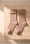 Pack of 5 Children's Thick Towel Socks Pink Mix - 5