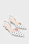 Esmerelda Pointed Toe Women's Shoes with Back Strap and Medium Heel - 2