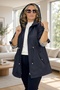 Foldable Sleeve Removable Hooded Bonded Fabric Burbery Breaklength Large Size Trench Coat - 5