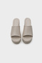 Marry Platform Straw Suede Women's Slippers - 5