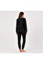 Women's Cotton Collared Buttoned Pocketed Gift Bundle and Dowry Set Black Color Pajama Set Al507 V1 - 3