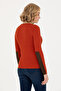 Women's Tile Crew Neck Basic Sweater 50269010 -Vr031 - 5