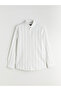 Southblue Blue Regular Fit Long Sleeve Striped Dobby Men's Shirt - 5