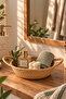15289 Multi-Purpose Round Decorative Wicker Basket Organizer Bread Basket - 2