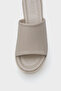 Marry Platform Straw Suede Women's Slippers - 2