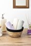 15292 Multi-Purpose Round Decorative Wicker Basket Organizer Bread Basket - 3