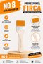 Synthetic Silk Floor Brush No: 8 – Professional Brush for Acrylic and Oil Paint