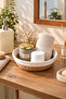 15292 Multi-Purpose Round Decorative Wicker Basket Organizer Bread Basket - 2