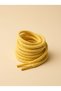 Braided Sports Rope Yellow Shoelaces 120 cm Thick Round Laces