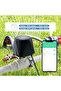 EU Plug Color - Black Tuya WiFi Water Valve Wireless Gas Shut-off Timer Garden Faucet Controller Sma - 8