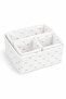 6-Piece Bow Drawer Cabinet Organizer Storage Box Shelf Set Baby Room Bathroom Organizer - 3