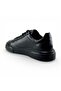 100% Genuine Leather Men's Sneaker Daily Comfortable Shoes - Ultra Comfort Eva Sole - Black - 3