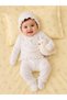 0-3 Months Baby Girl "Silvery Bird" Embroidered 100% Cotton Set of 5