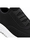 Ba0911 Black Men's Sneaker - Special Knitted Knitwear, Breathable Leather, Powder Detail, Lightweight, Comfortable, Casual Sports Shoes - 4