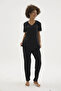 Kocabey Kkt-26162K Women's V-Neck Pajama Set