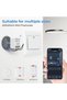 مفتاح واي فاي صغير أبيض 16 أمبير DIY للمنزل الذكي ثنائي الاتجاه للتحكم في تطبيق Smart LIFE عن بعد ومؤقت - 3