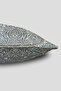 Cushion Cover Patterned Jacquard - Double-Sided with Piping 35X50 cm Light Gray - 4