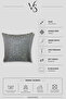 Cushion Cover Patterned Jacquard - Double-Sided Piping 45X45 cm Earth Color - 5