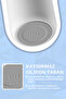 Fika Tauko Leak-Proof, Easy to Disassemble, Deep Cleanable, Patented Lid, Steel Cup Thermos 470 ml - White - 7