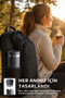 Fika Tauko Leak-Proof, Easy to Disassemble, Deep Cleanable, Patented Lid, Steel Cup Thermos 470 ml - Anthracite - 4