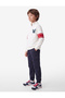 Raised Long Sleeve Half Zipper Stand Collar Sweatshirt - 3