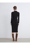 Timeless Clothing & Timeless Choices Half Fisherman Roba Collar Knitwear Dress - 5