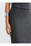 Quality Pieces from Çelebi Store: Slim Fit Slit Skirt - 4